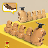 Thumbnail for Capybara Train Toy – Ludique et mignon – Train bondé