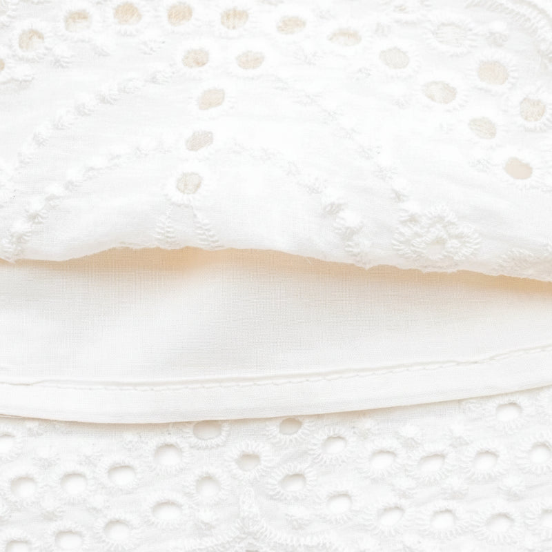 TinyLuxe – Ensemble d'été composé d'un haut en dentelle et d'un pantalon à jambes larges