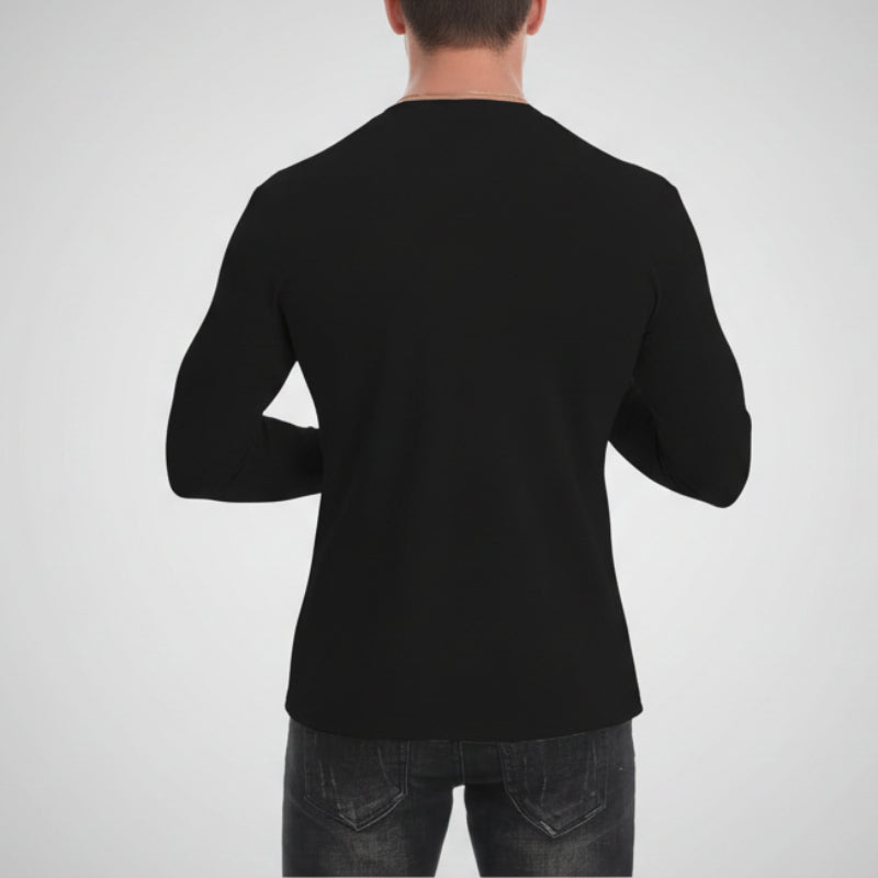 Kangaroo Pocket Shirt – Confort et praticité – T-shirt porte-bébé pour hommes