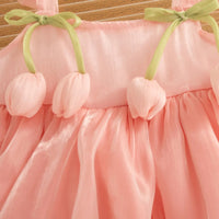 Thumbnail for Tulip Mesh Dress – Élégance et confort – Robe pour enfant