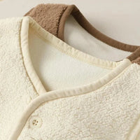 Thumbnail for Baby Bear Fleece Vest – Chaud et doux – Gilet « Kinder Beer »