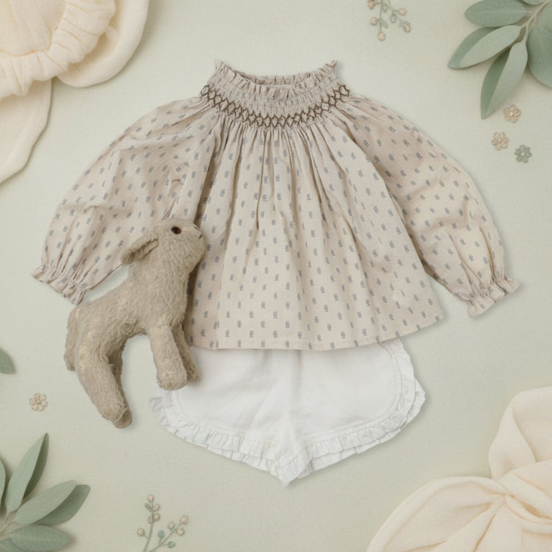 Cotton Shirt & Shorts – Légèreté et confort – Ensemble d'été pour enfants