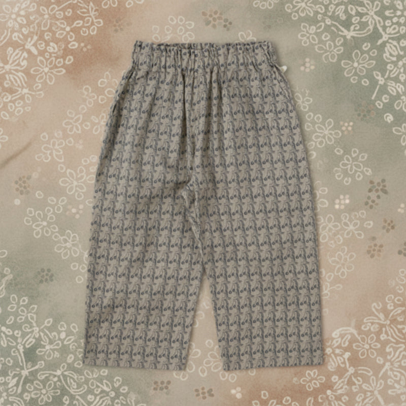 Plaid Cotton Pants – Léger et respirant – Pantalon décontracté style ballon/sarouel