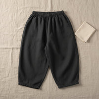 Thumbnail for Plaid Cotton Pants – Léger et respirant – Pantalon décontracté style ballon/sarouel