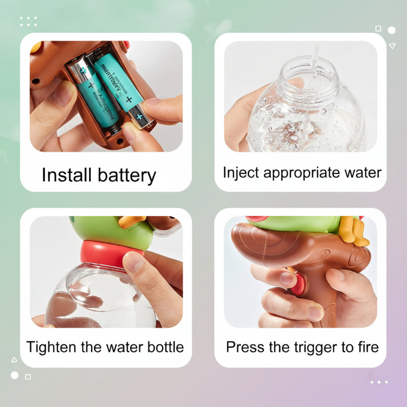 Ant Water Soaker – Ludique et interactif – Pistolet à eau automatique