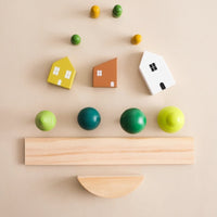 Thumbnail for Wooden Forest Blocks – Créativité et développement – Jeu de blocs empilables en bois