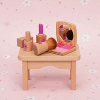 Thumbnail for Wooden Makeup Play Set – Créativité et jeux de rôle – Trousse de maquillage en bois