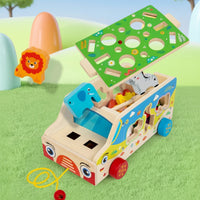 Thumbnail for Montessori Animal Matching Toy – Éducatif et interactif – Puzzle « Voiture à jouets »