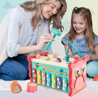 Thumbnail for Montessori Hammering Toy – Motricité et apprentissage – Set de jeu 8 en 1