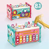 Montessori Hammering Toy – Motricité et apprentissage – Set de jeu 8 en 1