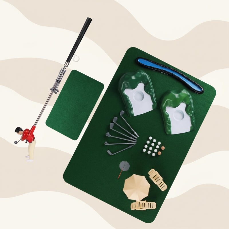 Mini Golf Practice Set – Actif et instructif – Kit d'entraînement au golf