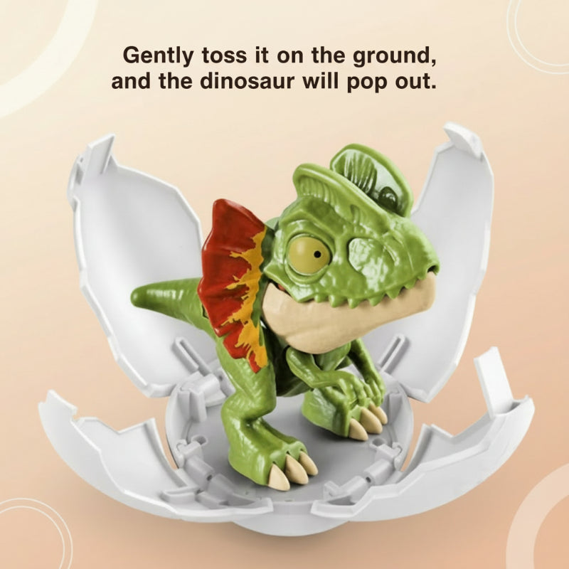 Transforming Dinosaur Toy – Interactif et robuste – Jouet « œuf de dinosaure »