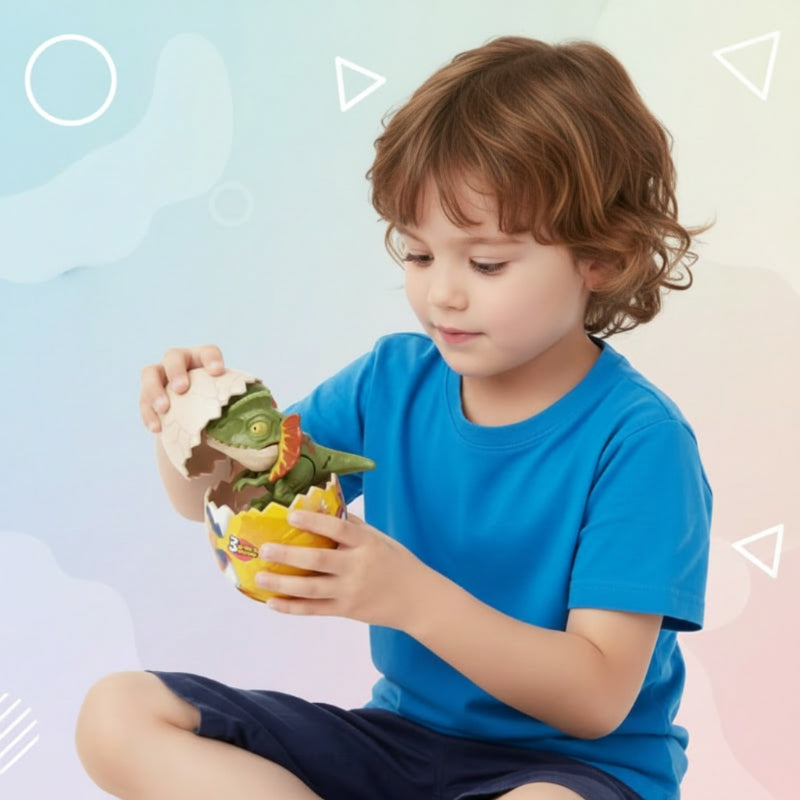Transforming Dinosaur Toy – Interactif et robuste – Jouet « œuf de dinosaure »