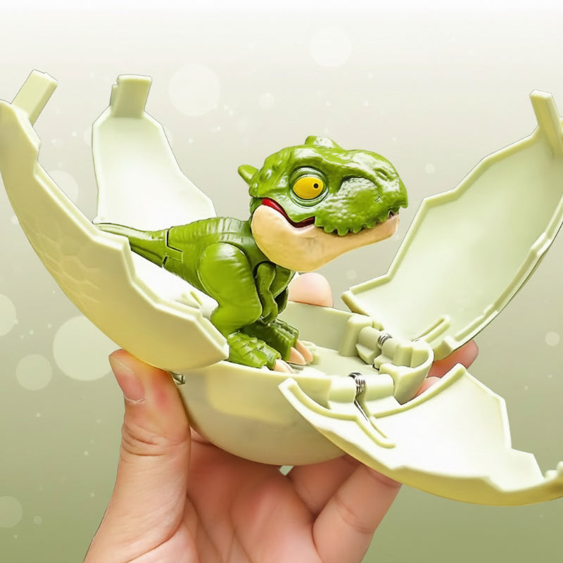 Transforming Dinosaur Toy – Interactif et robuste – Jouet « œuf de dinosaure »