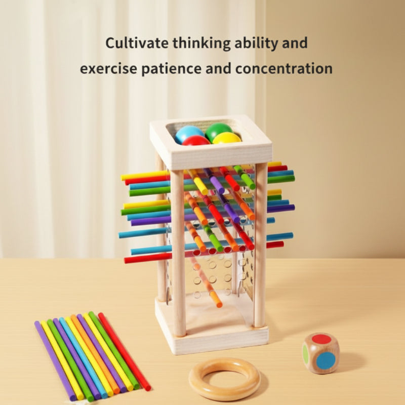Wooden Stick Battle Game – Réflexion et interaction – Jeu de société stratégique