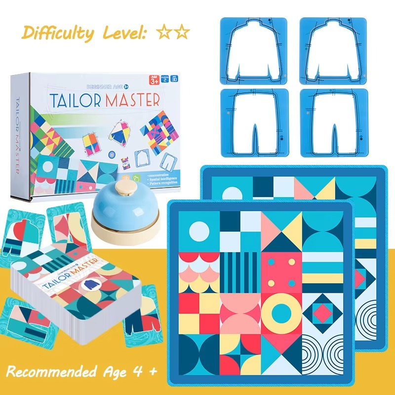 Tailor Master™ – Entraîner la coordination des mains et des yeux – Jeu de cartes Tailleur