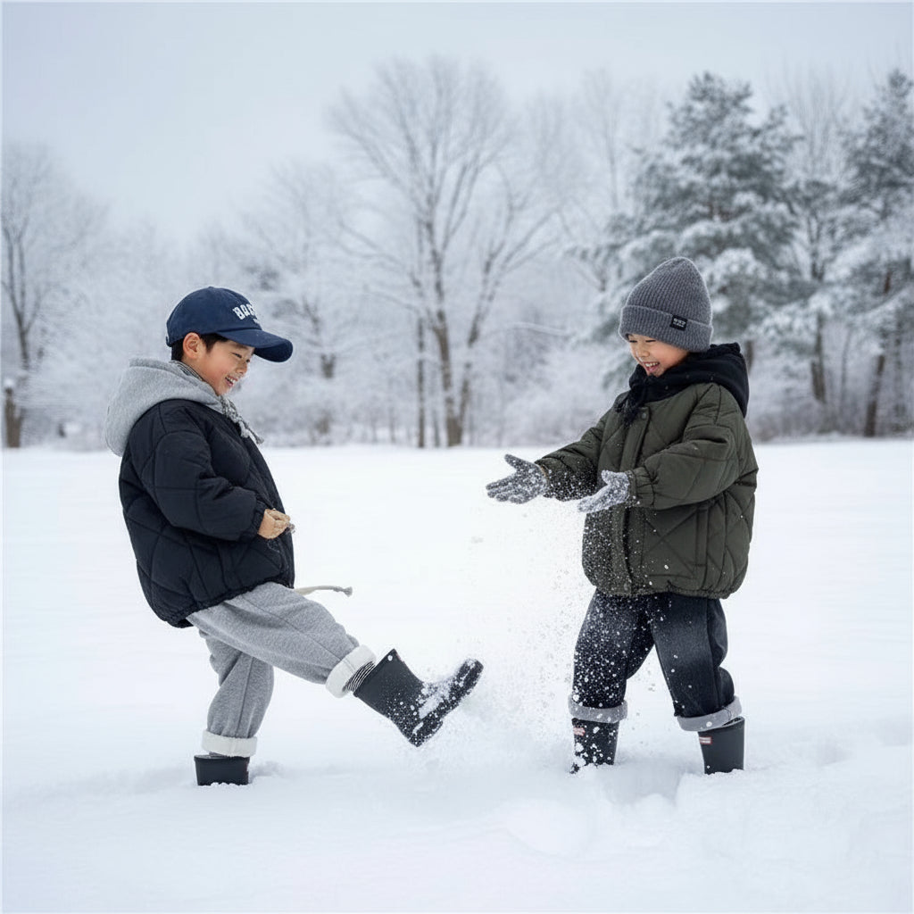 CozyShield – Chaud et robuste – Veste à capuche matelassée