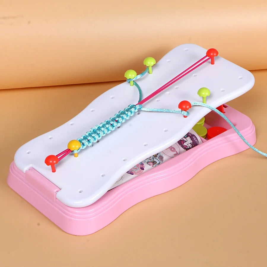 Craft Kids – Créativité et apprentissage – Kit de bracelets à tricoter pour enfants