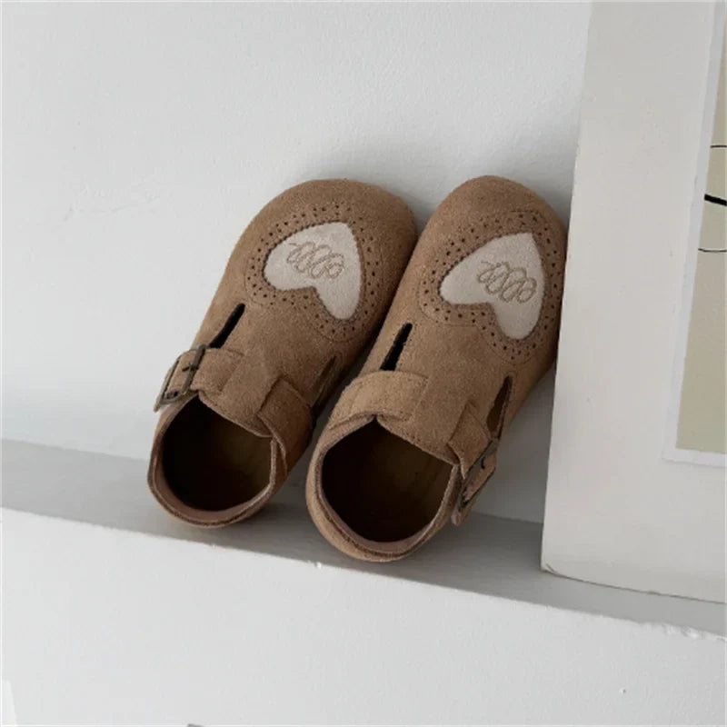 Barefoot – Cuir et pieds nus – Chaussures pour enfants à semelles souples