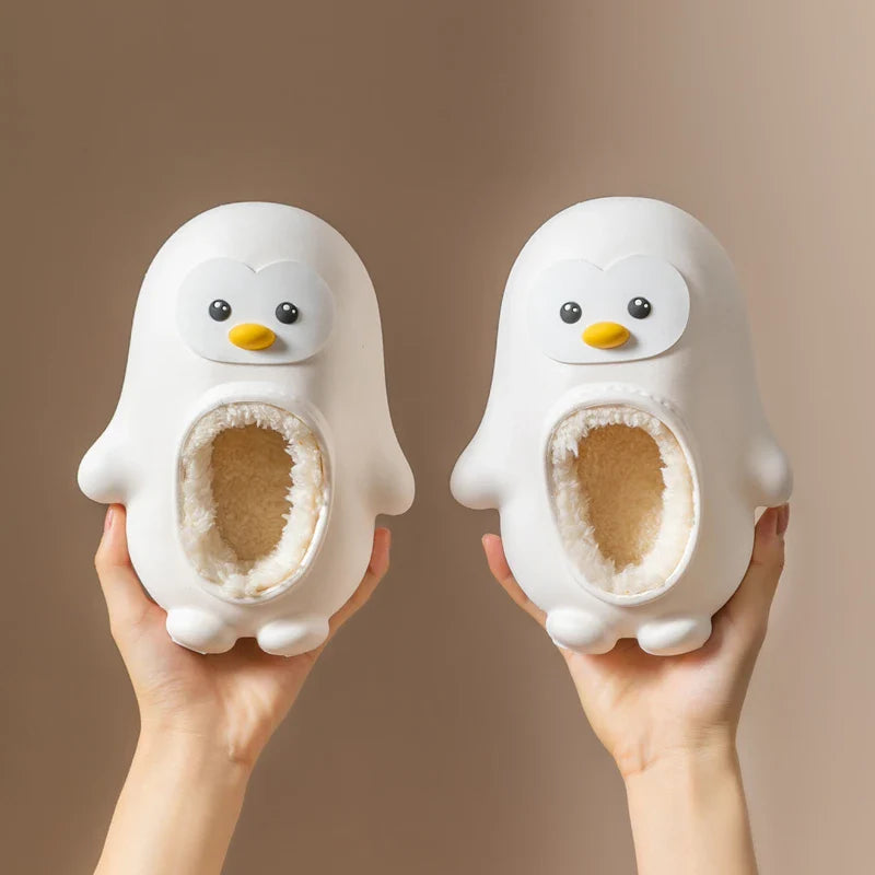 Mini Fashion™ - Chaussons pingouins pour enfants