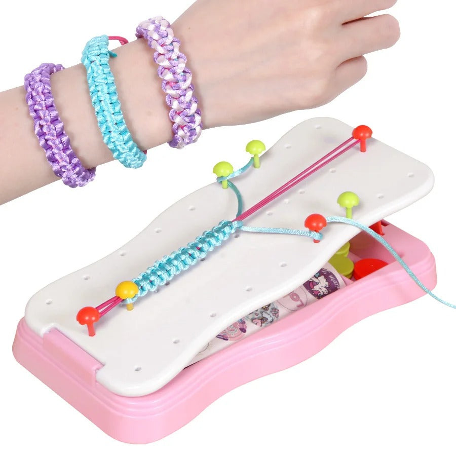 Craft Kids – Créativité et apprentissage – Kit de bracelets à tricoter pour enfants