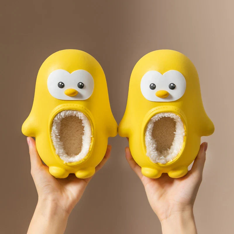 Mini Fashion™ - Chaussons pingouins pour enfants