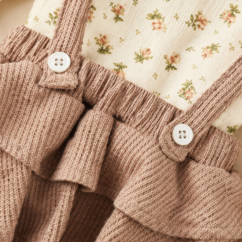 SweetPea – Tenue pour bébé fille avec volants et imprimé floral