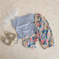 Thumbnail for Sleeveless Tops & Pants – Douceur et élégance – Ensemble d'été pour enfants