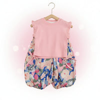 Thumbnail for Sleeveless Tops & Pants – Douceur et élégance – Ensemble d'été pour enfants