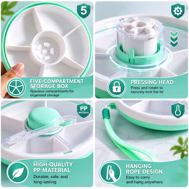 SnackBuddy – Sûr et pratique – Boîte à goûter pour enfants
