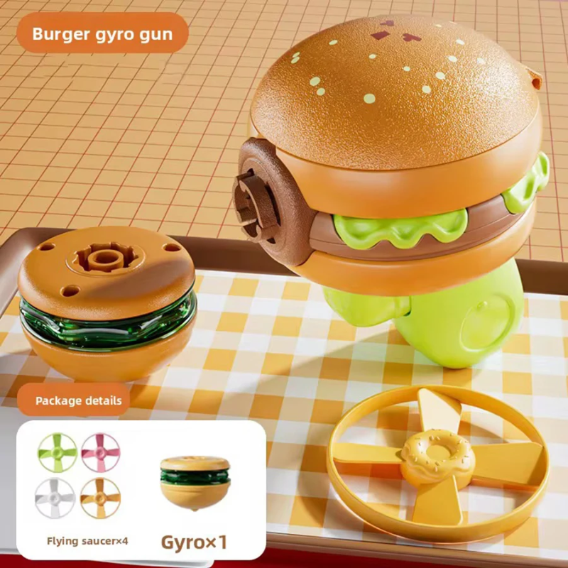 Flying Disk Toy – Créativité et mouvement – Gyro Gun