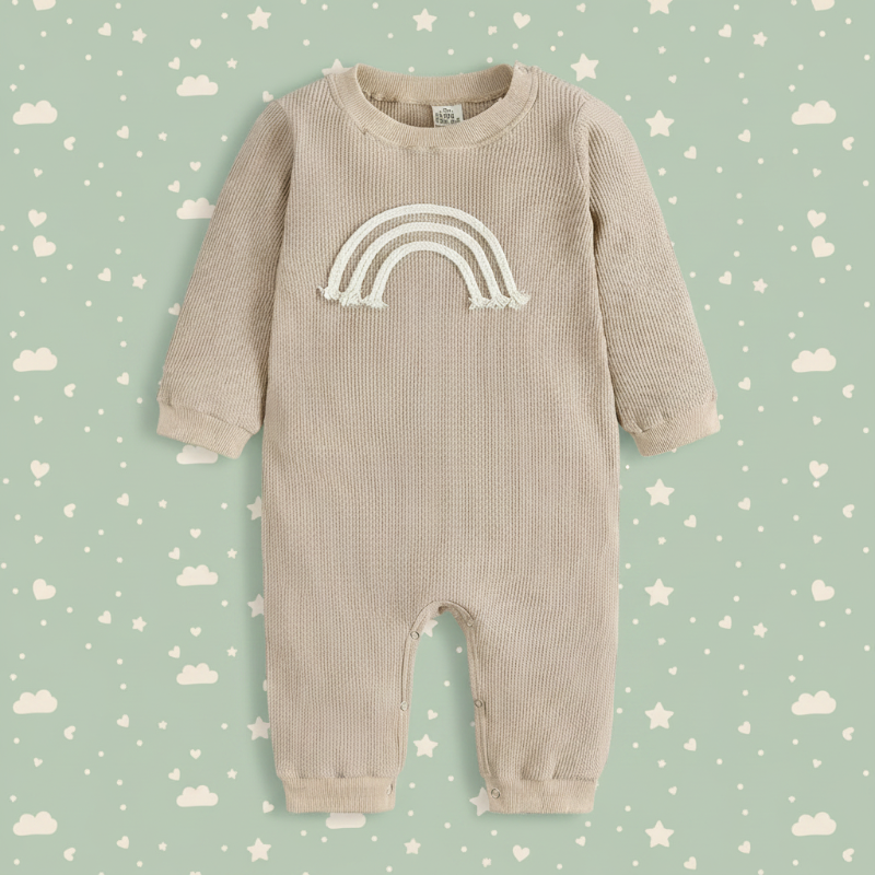 SnuggleHue – Doux et confortable – Body pour bébé arc-en-ciel