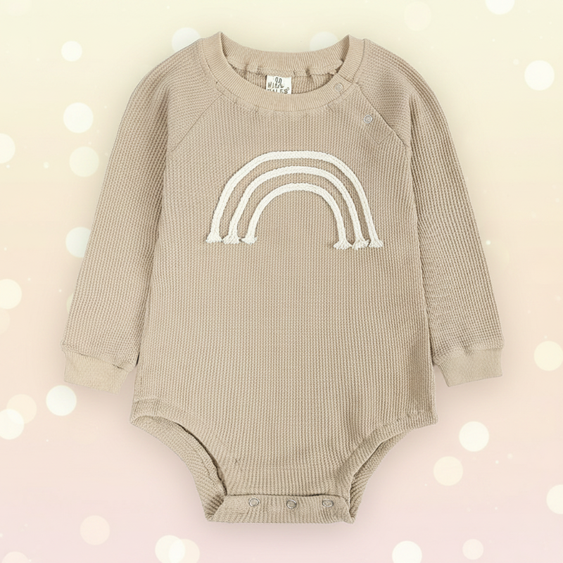 SnuggleHue – Doux et confortable – Body pour bébé arc-en-ciel