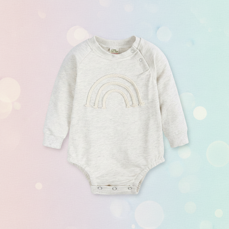 SnuggleHue – Doux et confortable – Body pour bébé arc-en-ciel