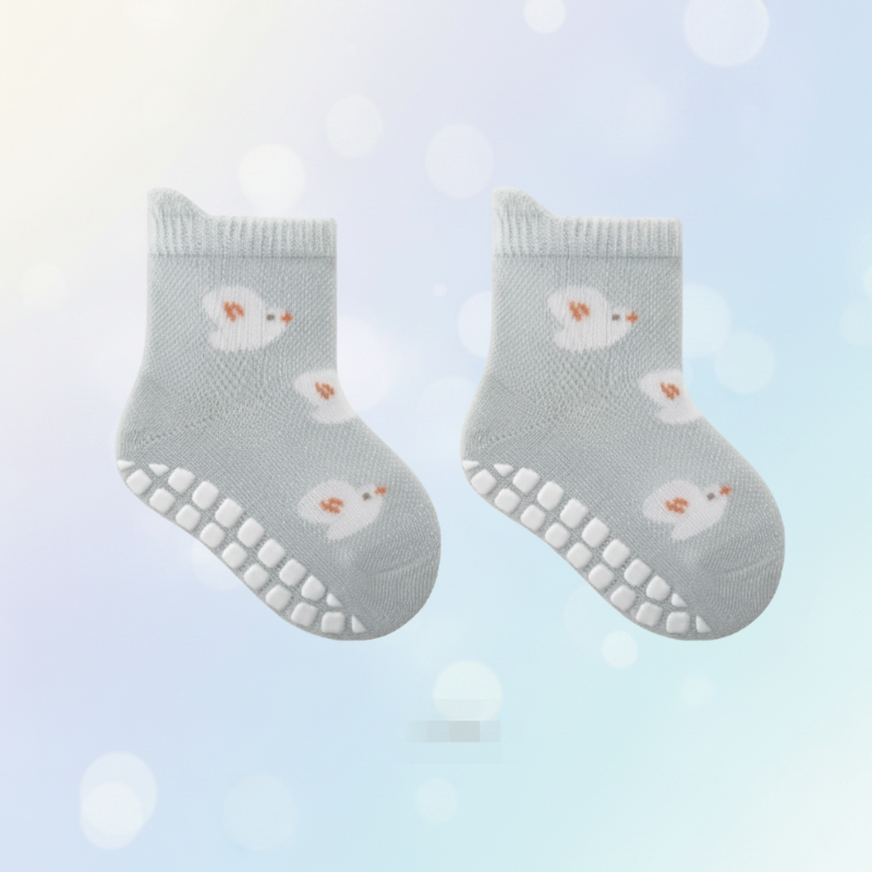 Soft Grip Socks – Douces et pratiques – Chaussettes antidérapantes pour bébé