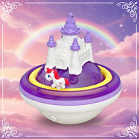 Thumbnail for SpalshCastle – Magique et interactif – Ensemble de jeu « Château flottant de la licorne »