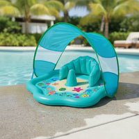 Thumbnail for SplashPlay – Sécurité et plaisir – Piscine pour bébés avec pare-soleil