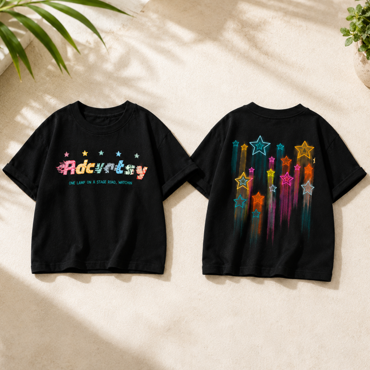StarGlow – Léger et ludique – T-shirt « Étoile »