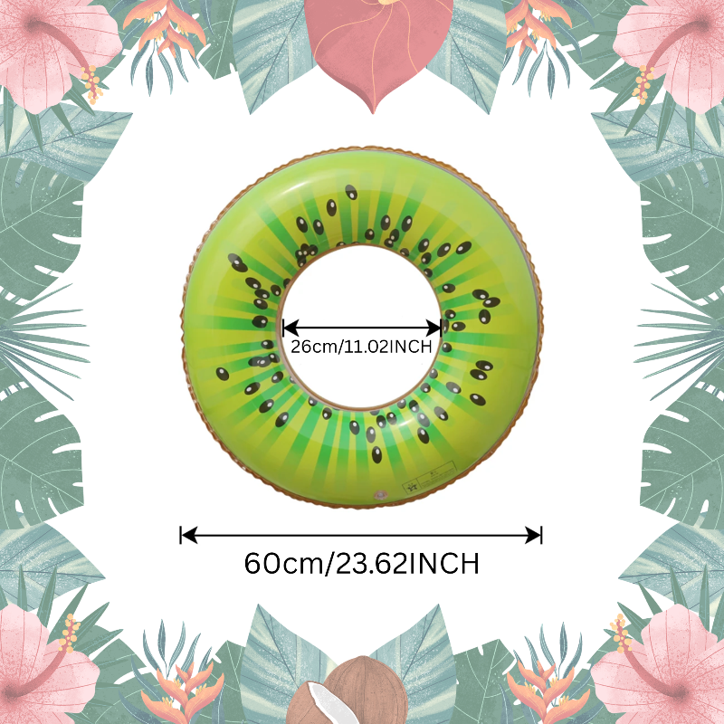 SunSplash – Tropical et confortable – Bouée en forme de fruit tropical