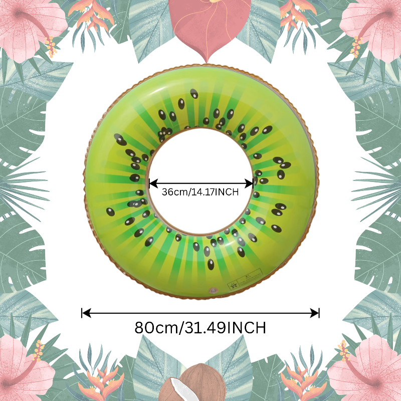 SunSplash – Tropical et confortable – Bouée en forme de fruit tropical