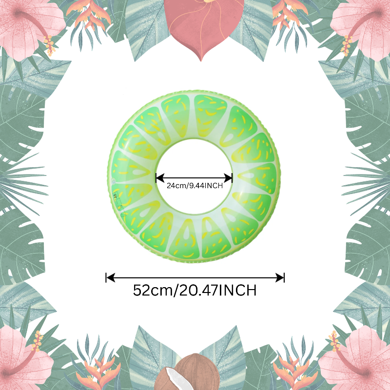 SunSplash – Tropical et confortable – Bouée en forme de fruit tropical