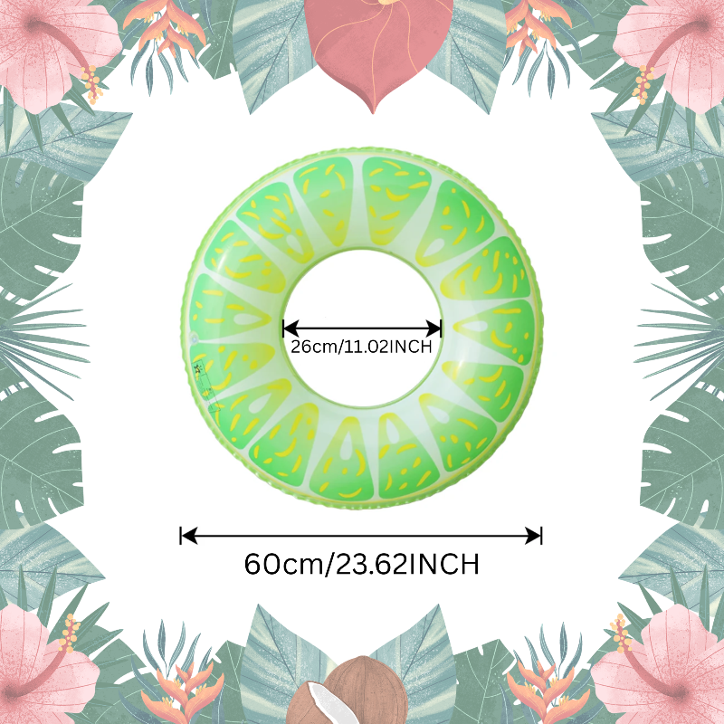SunSplash – Tropical et confortable – Bouée en forme de fruit tropical