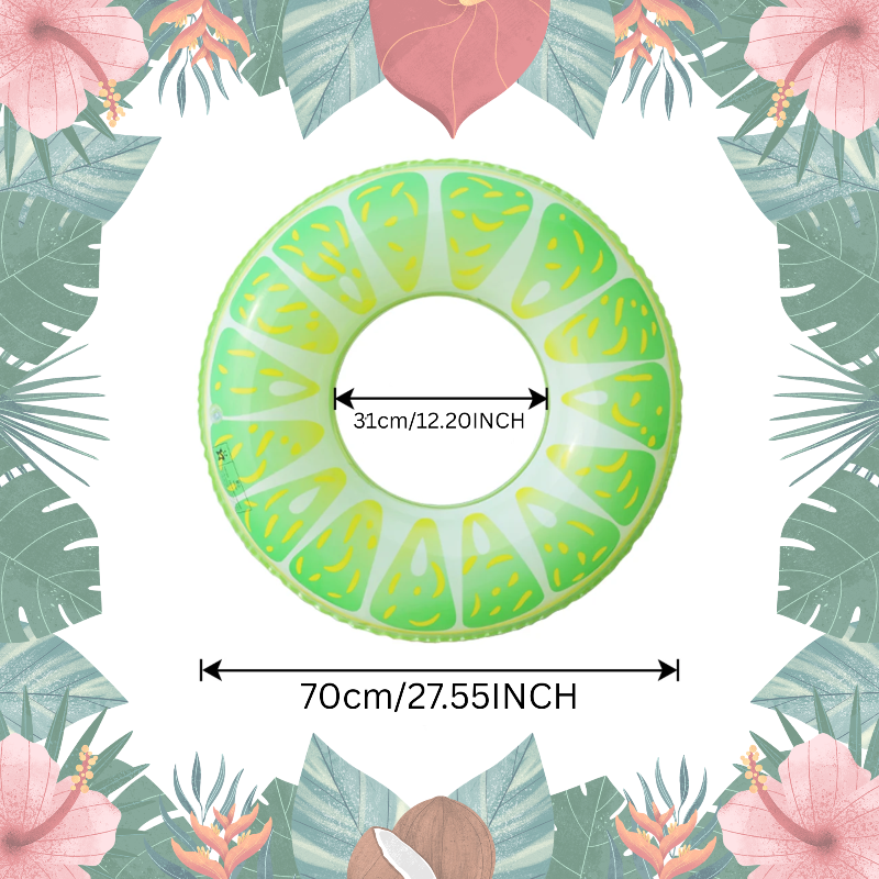 SunSplash – Tropical et confortable – Bouée en forme de fruit tropical
