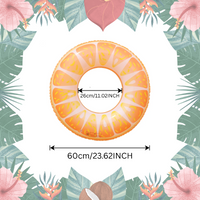 Thumbnail for SunSplash – Tropical et confortable – Bouée en forme de fruit tropical