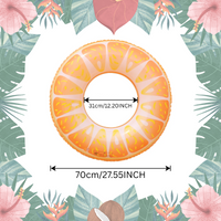 Thumbnail for SunSplash – Tropical et confortable – Bouée en forme de fruit tropical