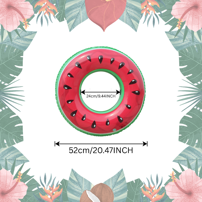 SunSplash – Tropical et confortable – Bouée en forme de fruit tropical
