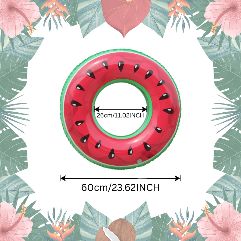 SunSplash – Tropical et confortable – Bouée en forme de fruit tropical