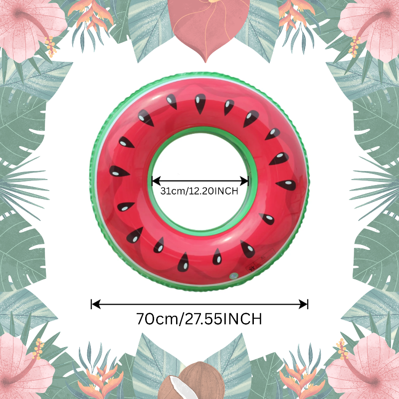SunSplash – Tropical et confortable – Bouée en forme de fruit tropical