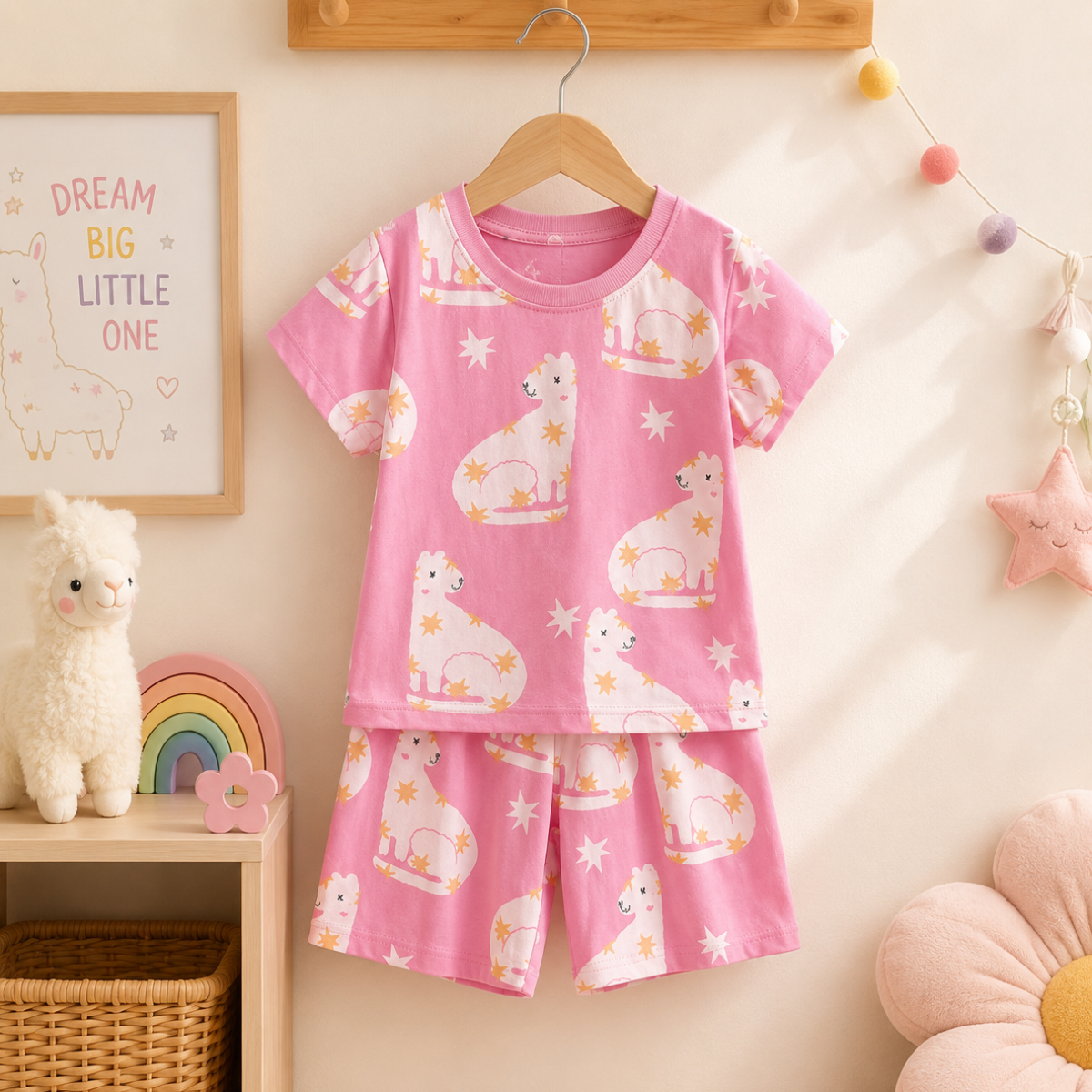 SunnyBloom – Été & Adorable – Ensemble d'été assorti