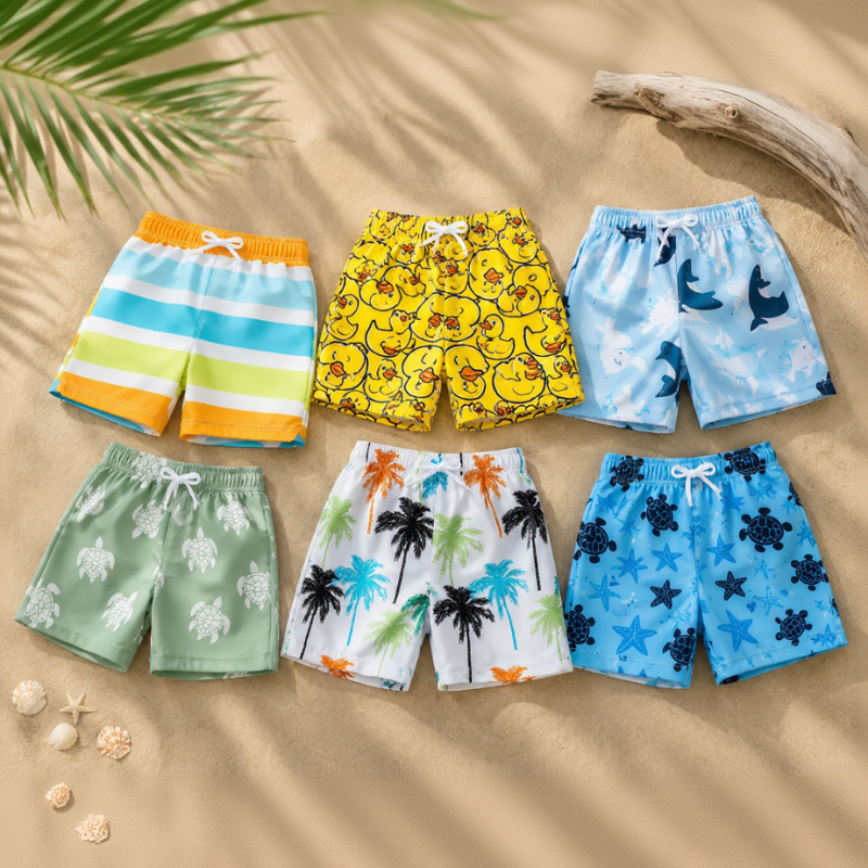 SunnySplash – Léger et confortable – Maillot de bain pour garçons